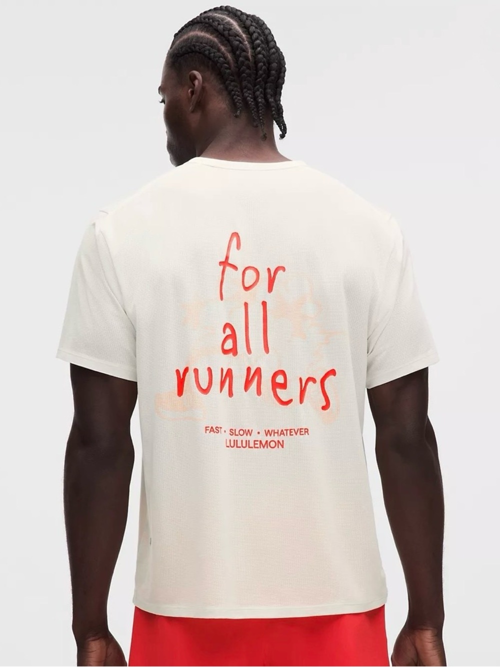 Lululemon Mile Maker Mesh Short Sleeve *Graphic